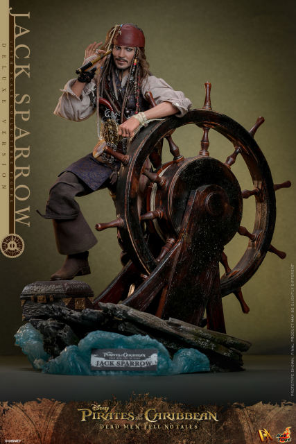 Hot Toys 1/6 DX38 - Pirates of the Caribbean: Dead Men Tell No Tales - Jack Sparrow (Deluxe Version) PRE-ORDER