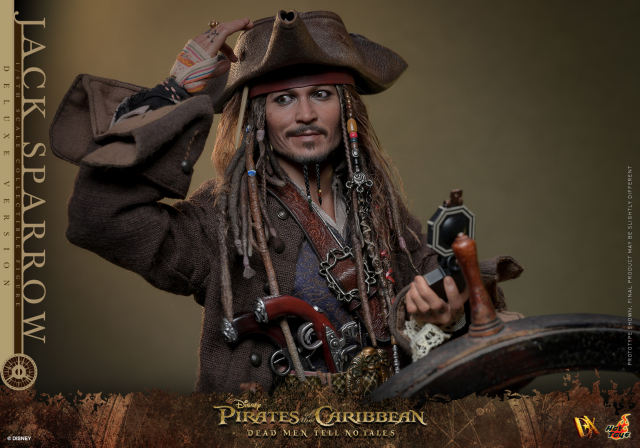 Hot Toys 1/6 DX38 - Pirates of the Caribbean: Dead Men Tell No Tales - Jack Sparrow (Deluxe Version) PRE-ORDER