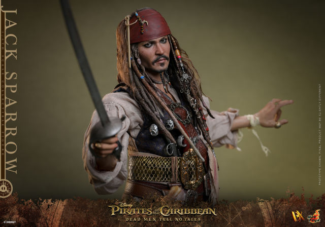 Hot Toys 1/6 DX37 - Pirates of the Caribbean: Dead Men Tell No Tales - Jack Sparrow PRE-ORDER