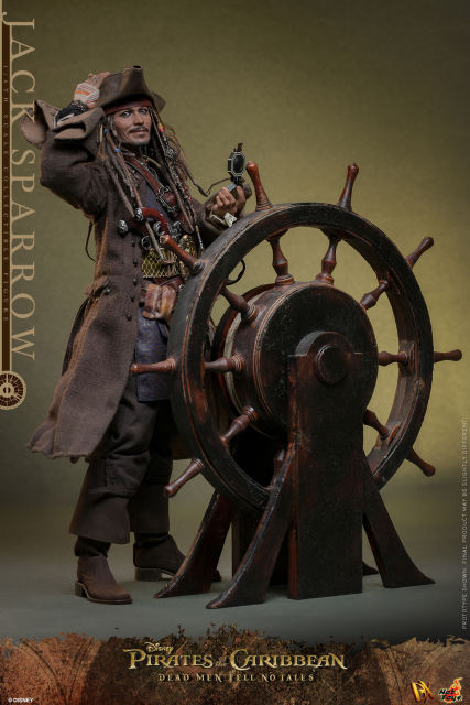 Hot Toys 1/6 DX37 - Pirates of the Caribbean: Dead Men Tell No Tales - Jack Sparrow PRE-ORDER