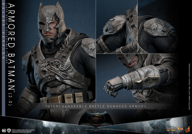 Hot Toys 1/6 MMS743D63 - Batman v Superman: Dawn of Justice - Armored Batman (2.0) (Deluxe Version) PRE-ORDER