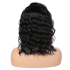 Black Loose Water Wave Human Hair Wig 13x6 HD Lace Front Wig