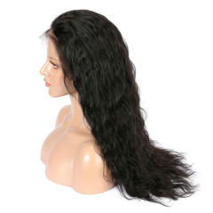 Black Loose Wave Human Hair Wig 13x6 HD Lace Pre Plucked Hairline Wigs