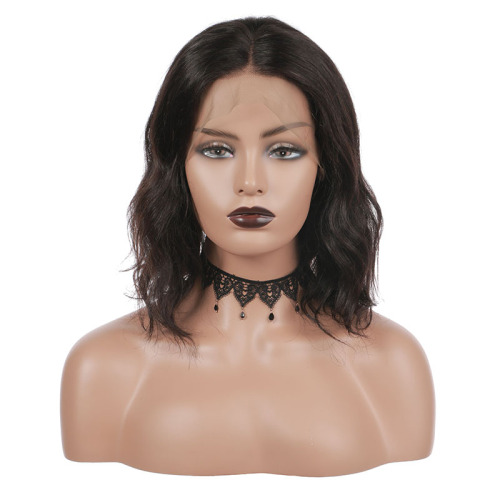 Short Bob Body Wave 13x6 Lace Front Wig HD Lace Human Hair Wig
