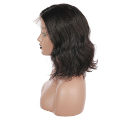 Short Bob Body Wave 13x6 Lace Front Wig HD Lace Human Hair Wig