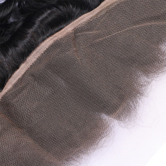 Free Part Brazilian Virgin Closure Natural Black Deep Wave Human Hair Closure