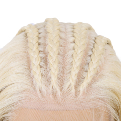 Blonde Synthetic Lace Front Wig Long Water Wave Wig