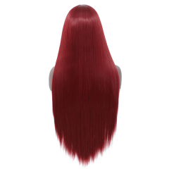 100% High Temperature Heat Resistant Fiber Wigs Straight Synthetic Wigs