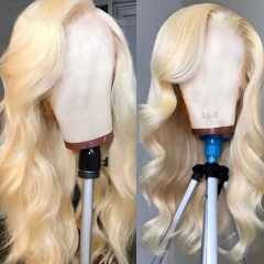 #613 Blonde Body Wave Human Hair Wig 13x6 HD Lace Front Wigs