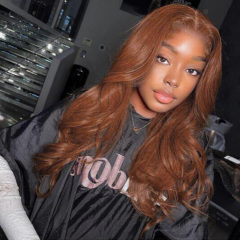 Imeya 13X6 HD Lace Front Wig Chocolate Brown Body Wave Human Hair Wig