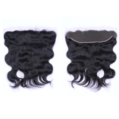 Body Wave Black 13x4 HD Lace Closure Straight HD Lace Frontal 100% Human Hair Closure