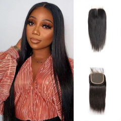 Imeya Natural Straight 6x6 HD Lace Closure Human Hair Closure