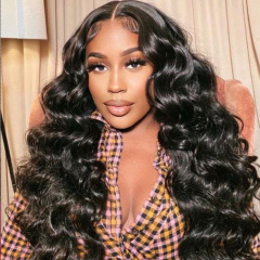 Imeya Loose Wave 13x4 HD Lace Front Wig Natural Color Human Hair Wig