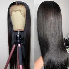 Imeya Natural Straight 13X4 HD Lace Front Wig Curly Wave Human Hair Wig