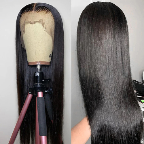 Imeya 13X4 HD Lace Front Wig Natural Straight Human Hair Wig