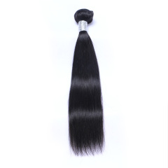 Natural Hairline Bundles Double Weft Human Hair Bundles 1 Pcs Hair Extension