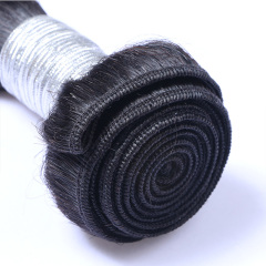 Natural Hairline Bundles Double Weft Human Hair Bundles 1 Pcs Hair Extension