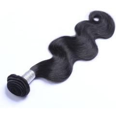 Natural Hairline Bundles Double Weft Human Hair Bundles 1 Pcs Hair Extension