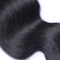 Natural Hairline Bundles Double Weft Human Hair Bundles 1 Pcs Hair Extension