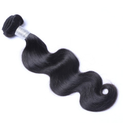 Natural Hairline Bundles Double Weft Human Hair Bundles 1 Pcs Hair Extension