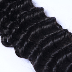 Natural Hairline Bundles Double Weft Human Hair Bundles 1 Pcs Hair Extension