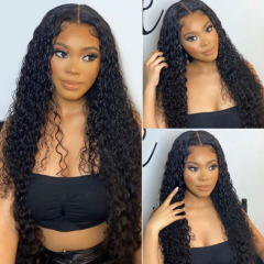 Natural Straight Wigs Pre Plucked 360 Full Lace Wig HD Lace Human Hair Wig
