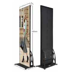 led poster Advertising machine led stand disply rack