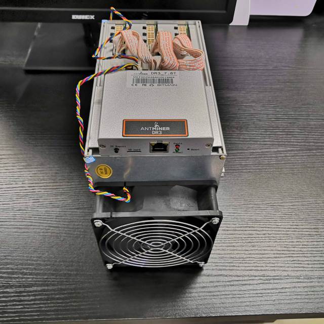 Used Bitmain Antminer DR3 7.8TH/s 1410W Blockchain Miners