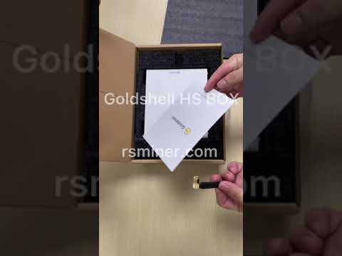 Goldshell HS-BOX HS BOX with Original PSU Brand NEW HandShake Miner 235GH/s 230W In Stock