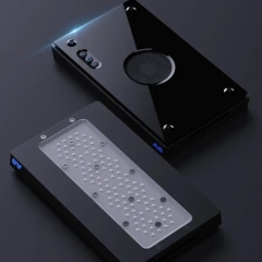 A8SE II Max and Blue 240W 8-Channels Smart Full Spectrum WiFi APP Programmable Saltwater Aquarium Coral Reef LED Light
