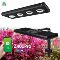 WEEK AQUA Aquatic Planted Aquarium LED Z400D PRO RGB+UV Lamp Beads Full Spectrum Mobile APP Control
