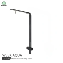 Week Aqua Light Stand Universal Aluminium Alloy Aquarium LED Lamp Hanging Bracket Planted Fish Tank Accessories