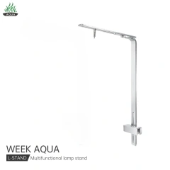 Week Aqua Light Stand Universal Aluminium Alloy Aquarium LED Lamp Hanging Bracket Planted Fish Tank Accessories