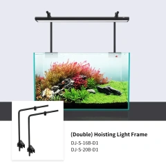 Week Aqua Light Stand Universal Aluminium Alloy Aquarium LED Lamp Hanging Bracket Planted Fish Tank Accessories
