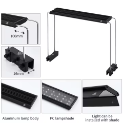 Week aqua V SE-S Series Aquarium Lights Perfect for 30 - 110cm Narrow Shallow Freshwater Tanks High Efficiency Lighting