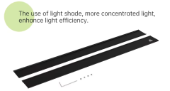 Week aqua V SE-S Series Aquarium Lights Perfect for 30 - 110cm Narrow Shallow Freshwater Tanks High Efficiency Lighting