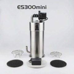 304 Stainless Steel Filter Barrel with Water Pump for Plant Aquarium Fish Tank