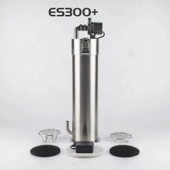 304 Stainless Steel Filter Barrel with Water Pump for Plant Aquarium Fish Tank
