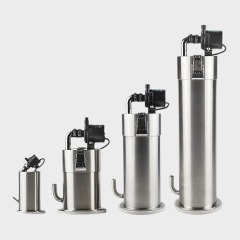 304 Stainless Steel Filter Barrel with Water Pump for Plant Aquarium Fish Tank