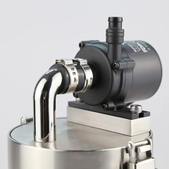 304 Stainless Steel Filter Barrel with Water Pump for Plant Aquarium Fish Tank