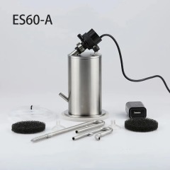 304 Stainless Steel Filter Barrel with Water Pump for Plant Aquarium Fish Tank