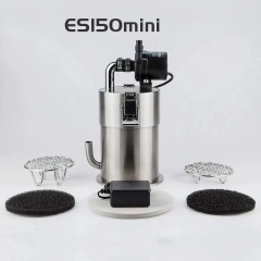 304 Stainless Steel Filter Barrel with Water Pump for Plant Aquarium Fish Tank