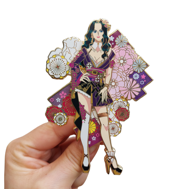 Metal Enamel Pins Supplier Glitter Brooch Anime Hard Enamel pin Soft Lapel Badge Manufacturer Custom Enamel Pin