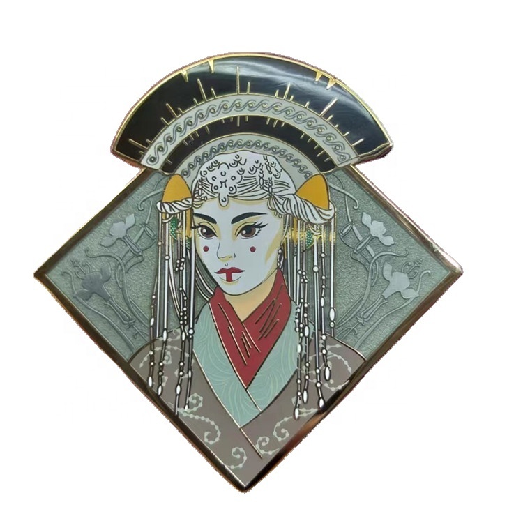 Customized Manufacturer Hard Enamel Metal Crafts Pin Made Badge Cute Hard Enamel Lapel Pins