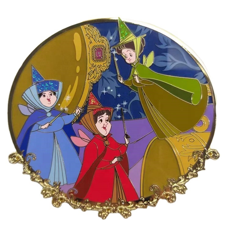 Customized Manufacturer Hard Enamel Metal Crafts Pin Made Badge Cute Hard Enamel Lapel Pins