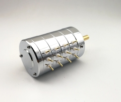 24 Steps Balanced 4 channel potentiometer Vishay Dale blue Resistors 10K 50K
