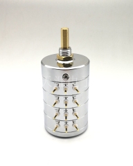 24 Steps Balanced 4 channel potentiometer Vishay Dale blue Resistors 10K 50K
