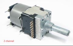 Original Japan ALPS RK168 Motor potentiometer 2X 50KA 2X 100KA ( 2 channel 4 channel 6 Channel)