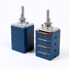 Original Japan ALPS RK27 50KA 100KA four-channel balanced volume potentiometer