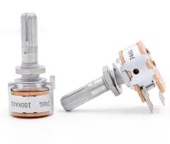 Original Japan ALPS RK16 stereo potentiometer 2X 50KA 2X 100KA